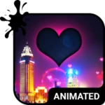 night love wallpaper android application logo